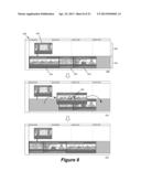 Anchor Override for a Media-Editing Application with an Anchored Timeline diagram and image