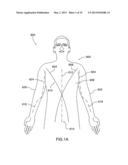 Orthopedic support garment diagram and image