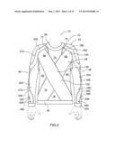 Orthopedic support garment diagram and image