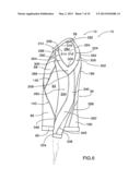 Orthopedic support garment diagram and image