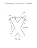 Orthopedic support garment diagram and image