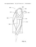 Orthopedic support garment diagram and image