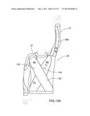 Orthopedic support garment diagram and image