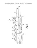 SPORTS BOOT BUCKLE WITH SEGMENTED RACK diagram and image