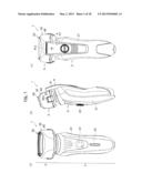 RECIPROCATING ELECTRIC SHAVER diagram and image