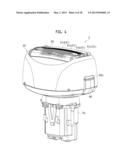 RECIPROCATING ELECTRIC SHAVER diagram and image