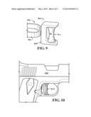 Roller style firearm trigger diagram and image