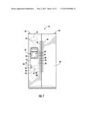 REFRIGERATION APPLIANCE WITH HOT WATER DISPENSER AND RELATED CONTROL     SYSTEM diagram and image