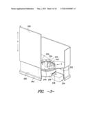 ICE DISPENSER WITH CRUSHER FOR A REFRIGERATOR APPLIANCE diagram and image