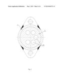 GAS-LIQUID AUXILIARY SUPPORTER FOR A DRY GRANULATOR diagram and image