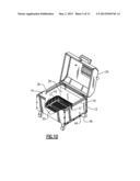 Charcoal Barbecue Rotisserie Grill Cooker diagram and image