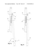 LEG LOCKING AND FOLDING MECHANISM FOR FOLDING TABLE diagram and image