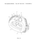 FULL FACE RESPIRATORY MASK WITH INTEGRATED NASAL INTERFACE diagram and image