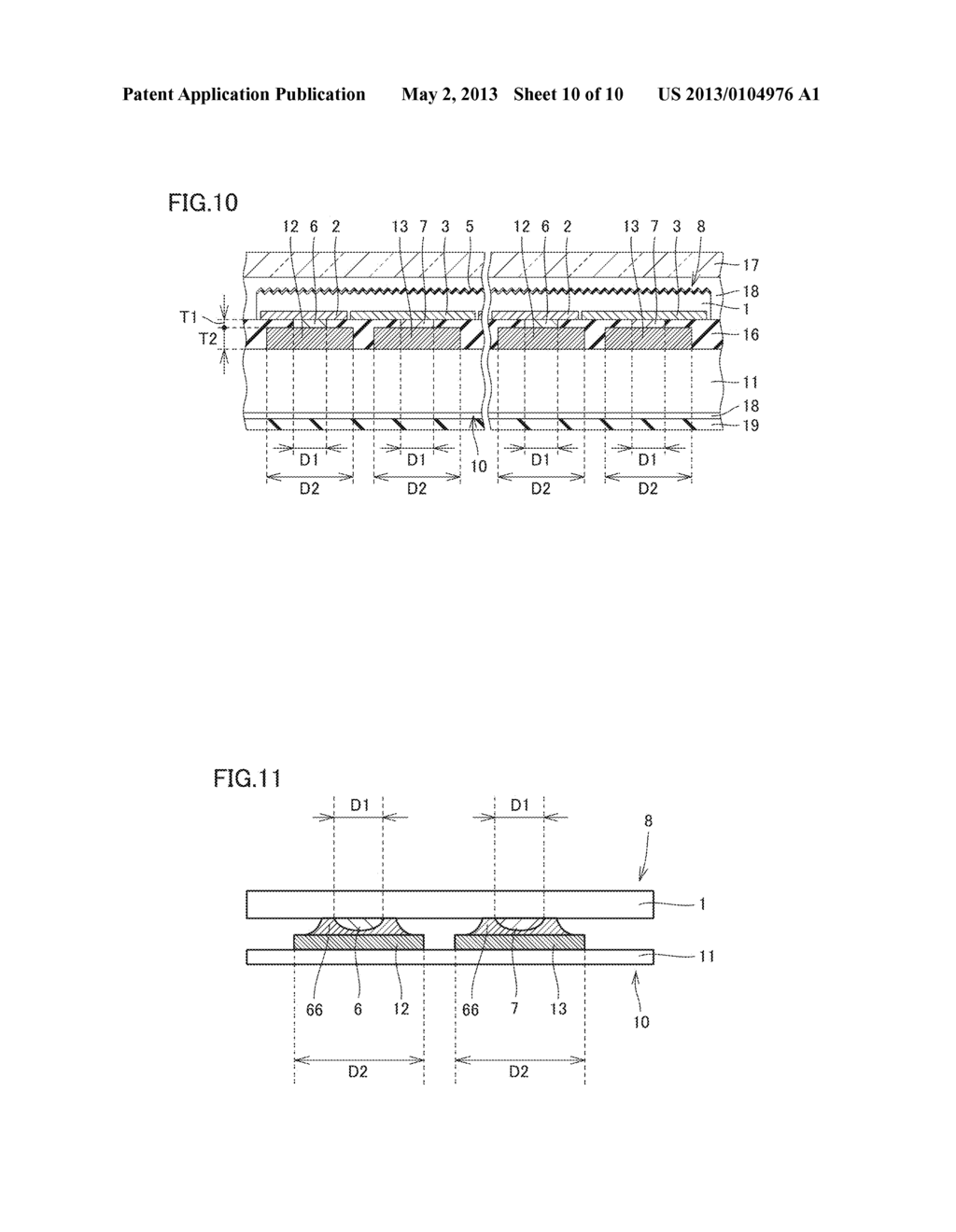 SOLAR CELL WITH INTERCONNECTION SHEET, SOLAR CELL MODULE, AND METHOD FOR     MANUFACTURING SOLAR CELL WITH INTERCONNECTION SHEET - diagram, schematic, and image 11