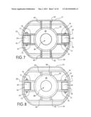 CONTAINER ORIENTING HOLDER WITH ROLLER SUPPORTS AND A CONTAINER ORIENTING     METHOD diagram and image