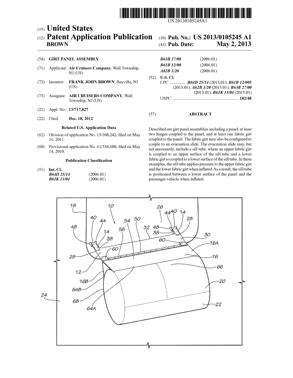 GIRT PANEL ASSEMBLY - diagram, schematic, and image 01