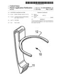 Clip with C-shaped ligature diagram and image