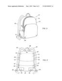 BACK SUPPORT FOR BACKPACK diagram and image
