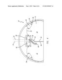 HIGH PRIVACY PASSENGER AIRCRAFT CABIN ARRANGEMENT diagram and image