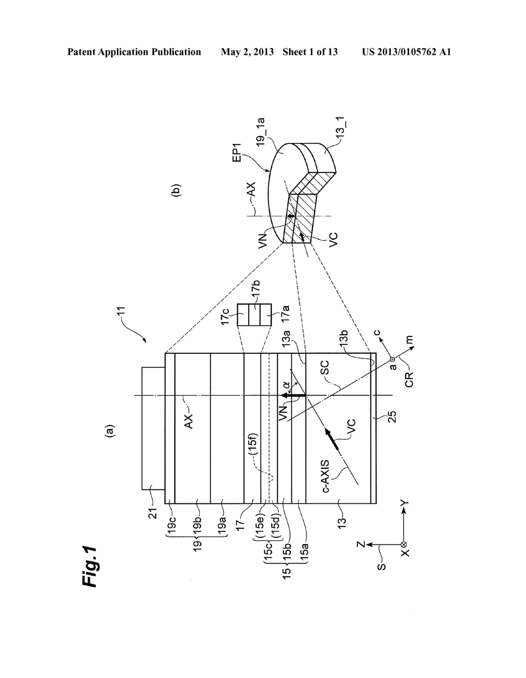 NITRIDE SEMICONDUCTOR LIGHT EMITTING DEVICE, METHOD OF FABRICATING NITRIDE     SEMICONDUCTOR LIGHT EMITTING DEVICE - diagram, schematic, and image 02