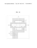 SEMICONDUCTOR DEVICE AND METHOD FORMING PATTERNS WITH SPACED PADS IN TRIM     REGION diagram and image