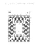 SEMICONDUCTOR COMPONENT HAVING A STACK OF SEMICONDUCTOR CHIPS AND METHOD     FOR PRODUCING THE SAME diagram and image