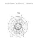 MOTOR INCLUDING HEAT RADIATING RESIN diagram and image