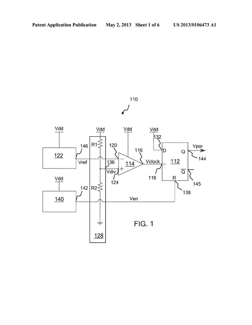 POWER-ON RESET CIRCUIT AND METHOD - diagram, schematic, and image 02