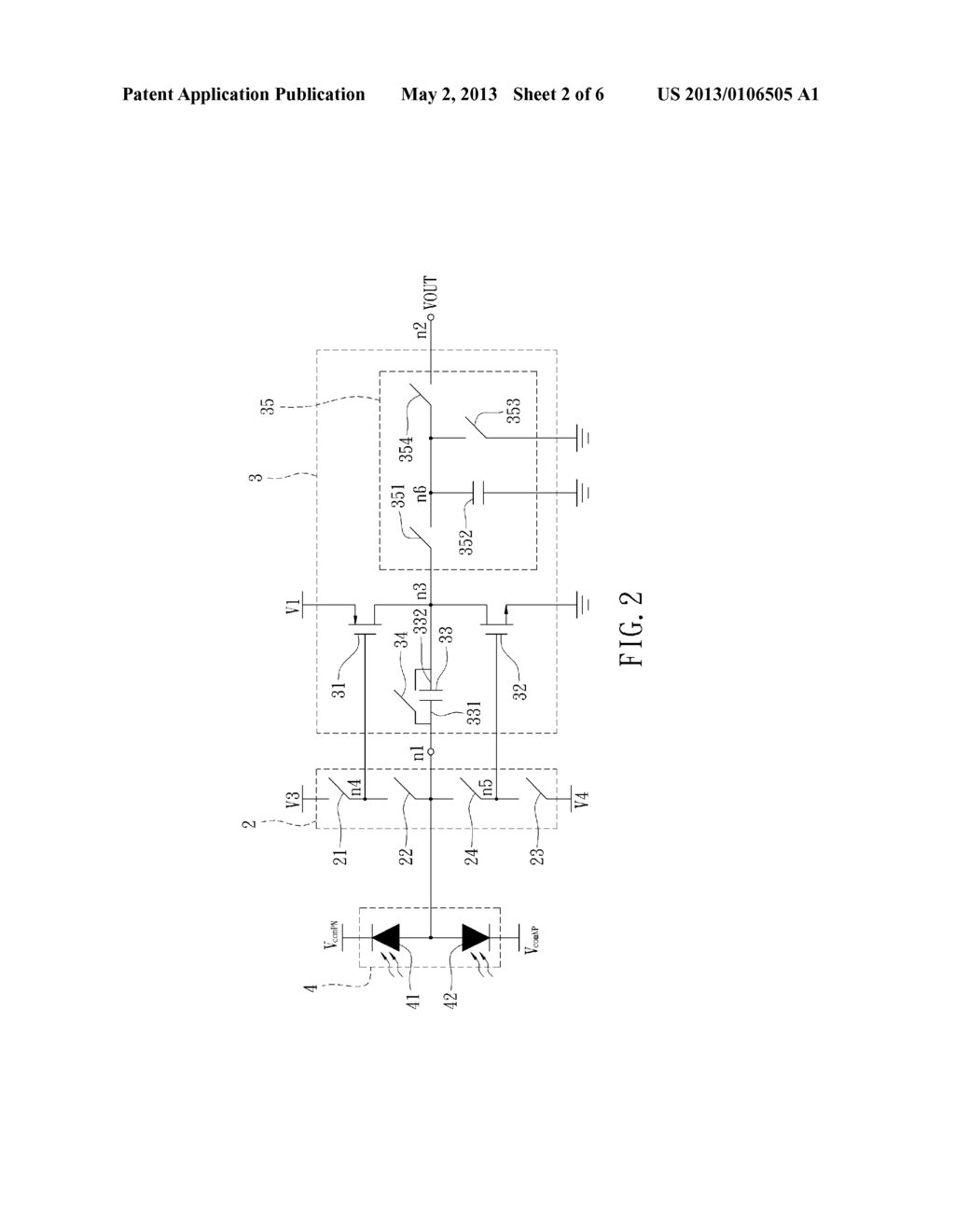 DUAL-MODE CAPACITIVE TRANSIMPEDANCE AMPLIFIER, AND READ-OUT DEVICE     INCORPORATING THE SAME - diagram, schematic, and image 03