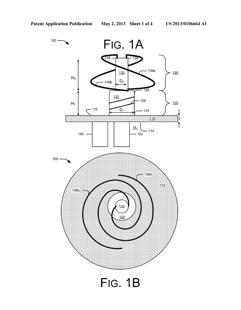 HELIX-SPIRAL COMBINATION ANTENNA - diagram, schematic, and image 02