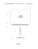 Selective Scan of Touch-Sensitive Area for Passive or Active Touch or     Proximity Input diagram and image