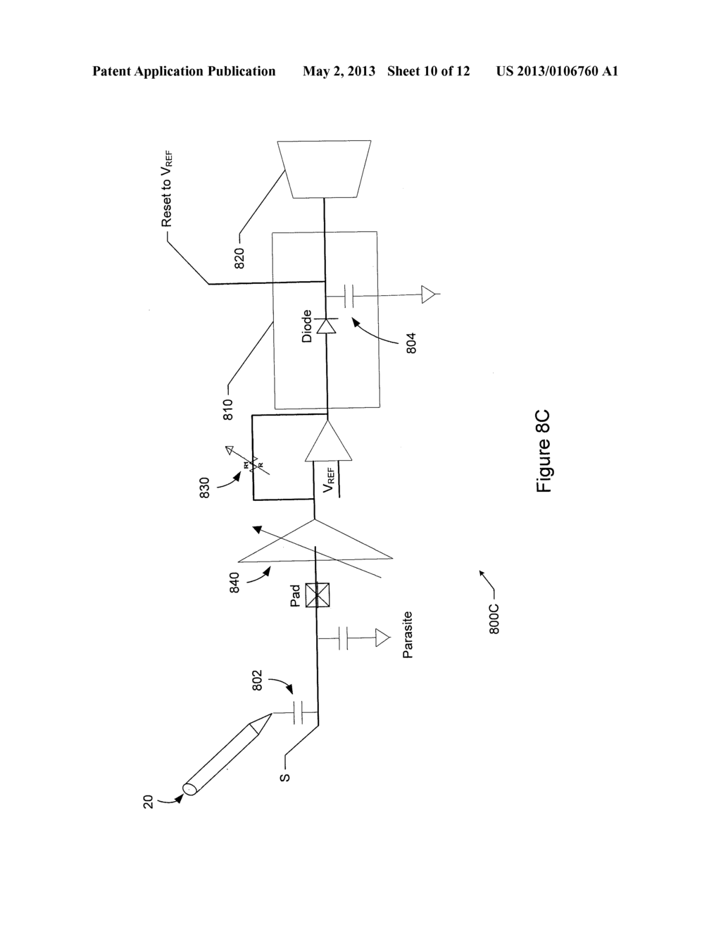 Communication Between a Master Active Stylus and a Slave Touch-Sensor     Device - diagram, schematic, and image 11