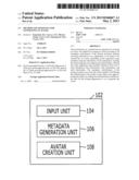 METHOD AND APPARATUS FOR GENERATING AN AVATAR diagram and image