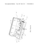 INK DISTRIBUTION CONFIGURATION FOR CARRIAGE INKJET PRINTER diagram and image