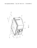 INK DISTRIBUTION CONFIGURATION FOR CARRIAGE INKJET PRINTER diagram and image