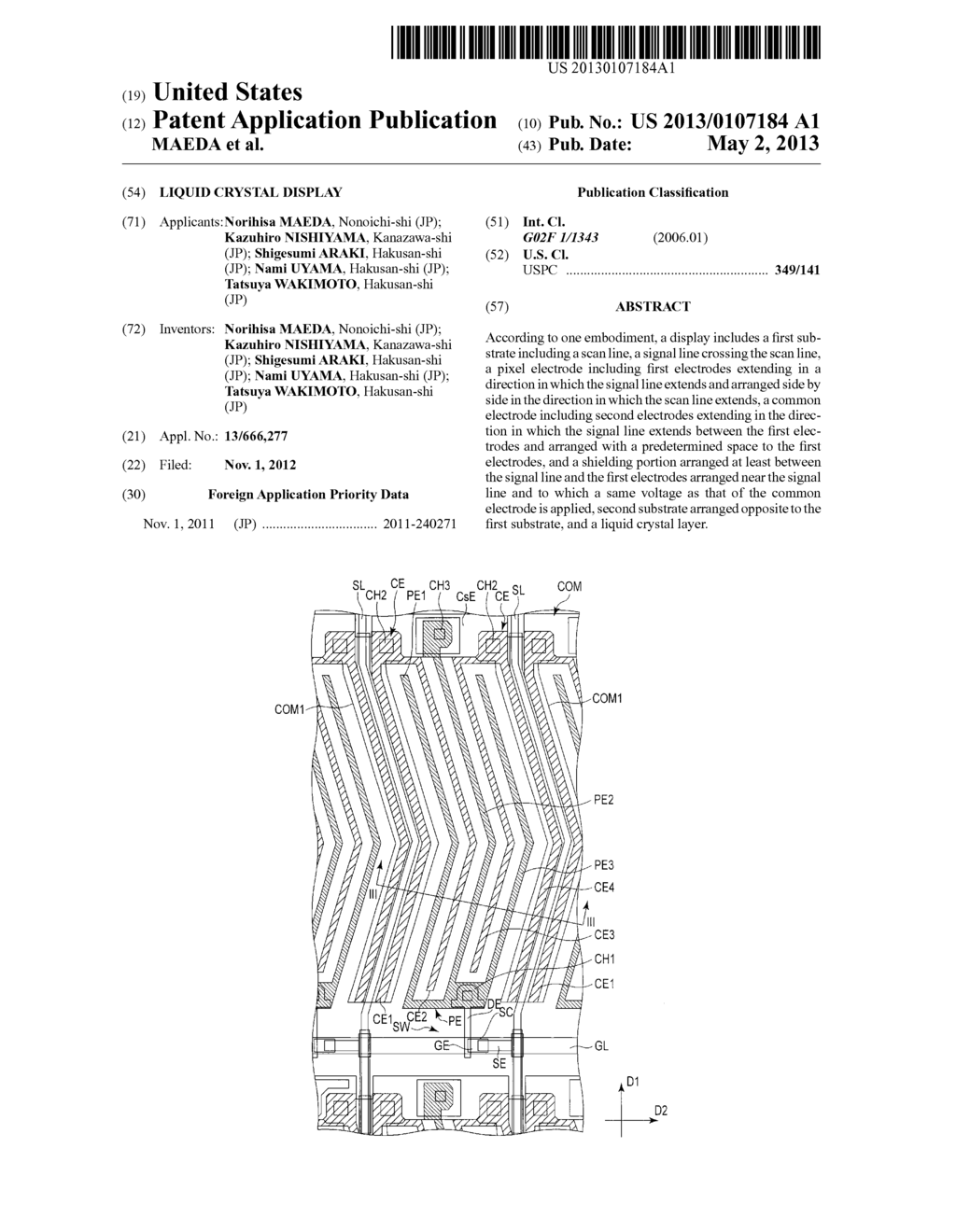 LIQUID CRYSTAL DISPLAY - diagram, schematic, and image 01