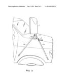 MIRROR MOUNTING ASSEMBLY diagram and image