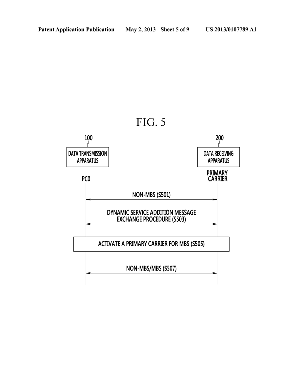 METHOD AND APPARATUS FOR TRANSMITTING AND RECEIVING DATA - diagram, schematic, and image 06