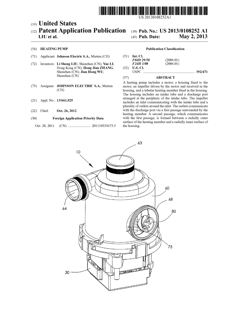 HEATING PUMP - diagram, schematic, and image 01