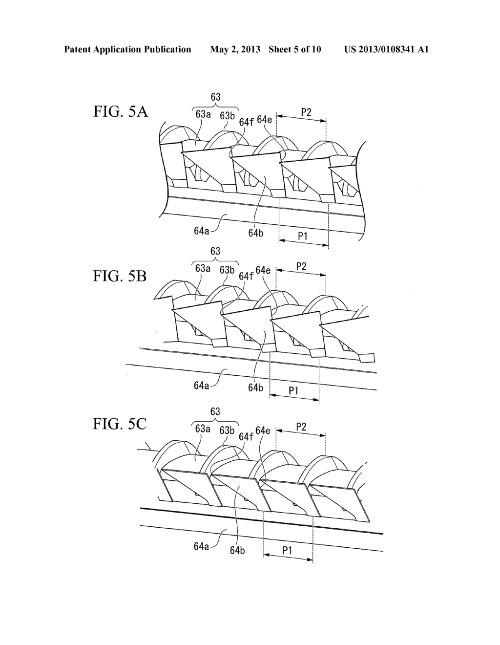 TONER TRANSPORTING DEVICE AND IMAGE FORMING APPARATUS INCLUDING TONER     TRANSPORTING DEVICE - diagram, schematic, and image 06