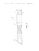 APPLICATORS FOR STORING STERILIZING, AND DISPENSING AN ADHESIVE diagram and image