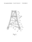 TOWER FOR A WIND POWER PLANT AND METHOD FOR ERECTING A TOWER FOR A WIND     POWER PLANT diagram and image