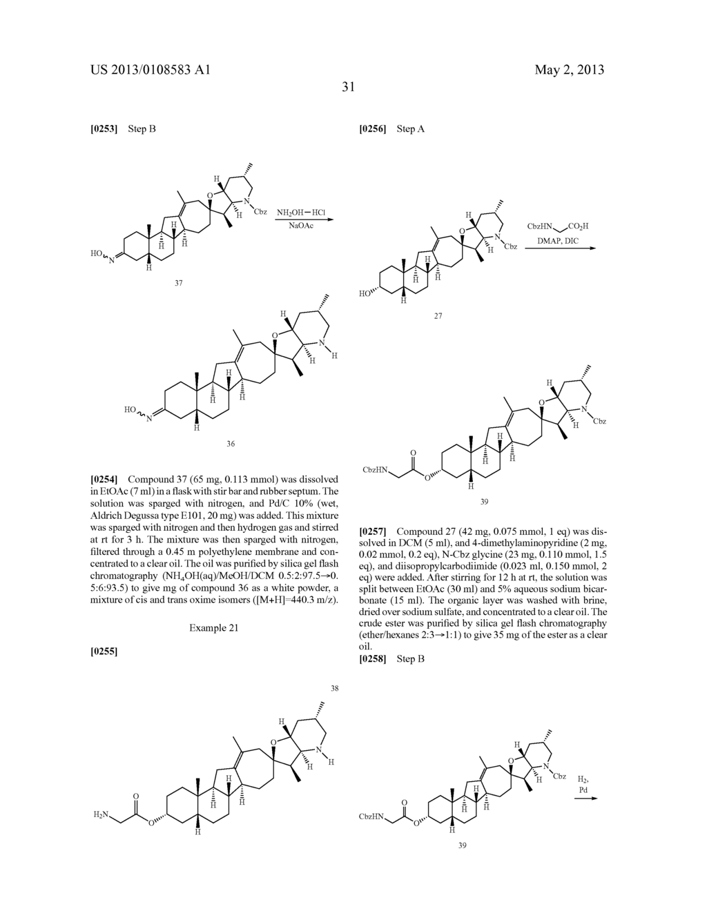 METHODS OF USE FOR CYCLOPAMINE ANALOGS - diagram, schematic, and image 32