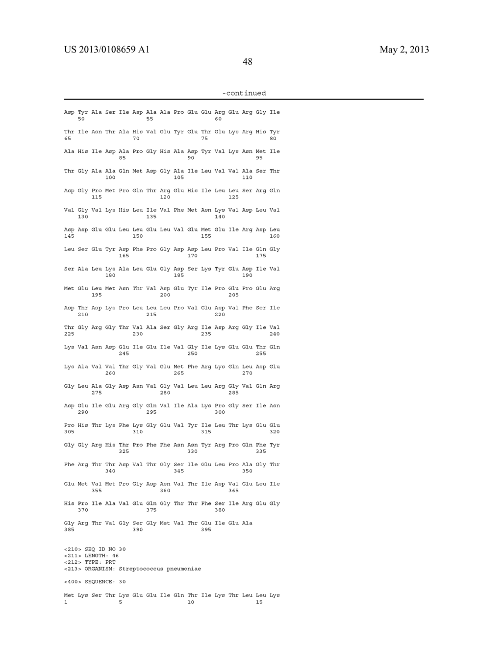 PROTEIN-BASED STREPTOCOCCUS PNEUMONIAE VACCINE - diagram, schematic, and image 61