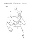 DENTAL TREATING APPARATUS WITH HAND PIECE diagram and image