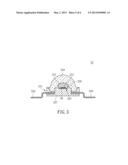 HIGH-LUMINANCE UV LED NAIL LAMP STRUCTURE AND LED LIGHT SOURCE MODULE     THEREOF diagram and image