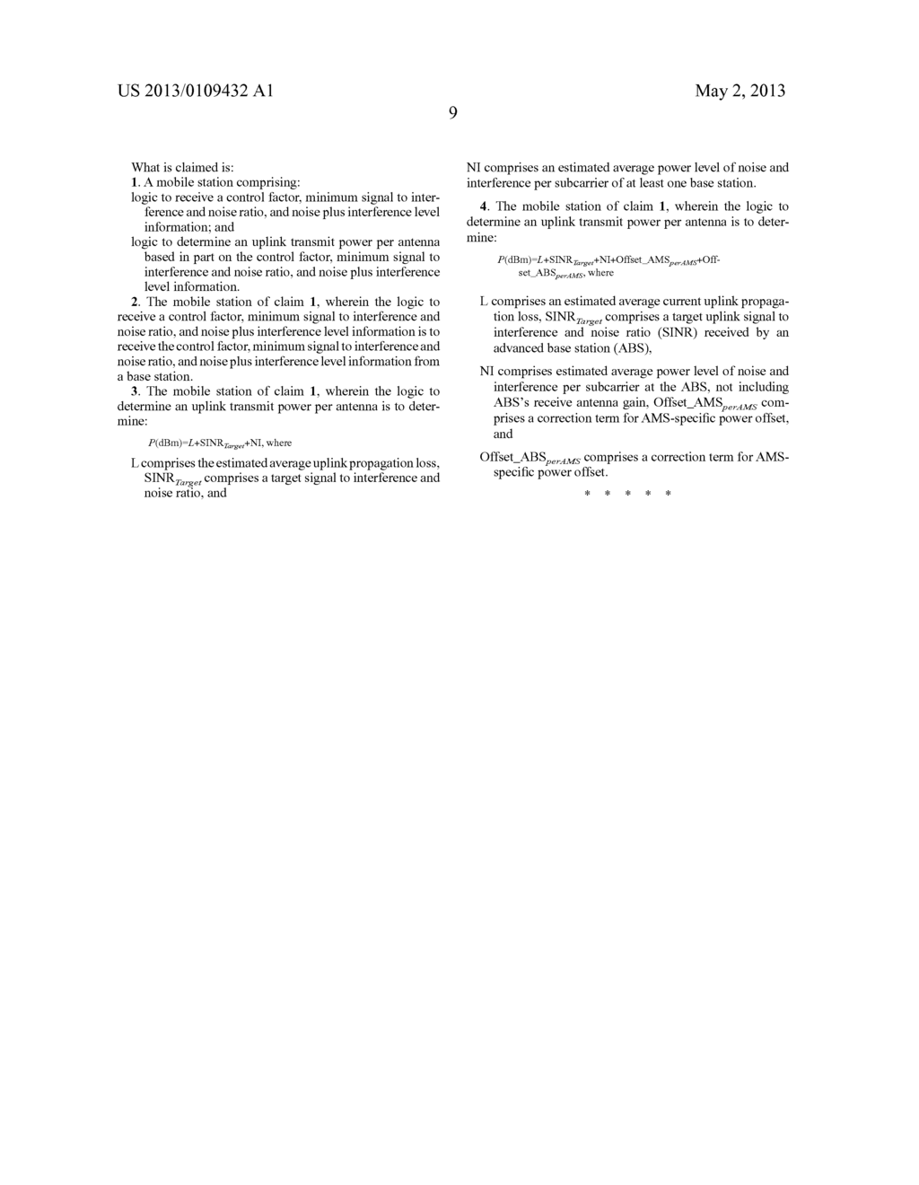 TECHNIQUES TO CONTROL UPLINK POWER - diagram, schematic, and image 16