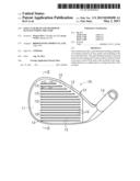 GOLF CLUB HEAD AND METHOD OF MANUFACTURING THE SAME diagram and image