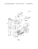 LATERAL DELTOID EXERCISE MACHINE WITH ROCKING USER SUPPORT diagram and image