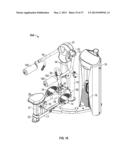 LATERAL DELTOID EXERCISE MACHINE WITH ROCKING USER SUPPORT diagram and image